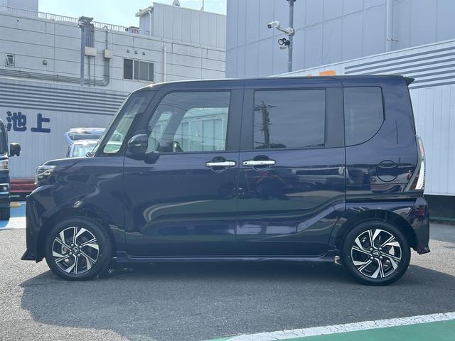 タントカスタムＸ　１０インチナビ　ＥＴＣ車載器　ドライブレコーダー保証　新車保証・まごころ保証　１年間・走行距離無制限付き　純正１０インチナビ　ＥＴＣ車載器　ドライブレコーダー　キーフリーシステム　両側電動スライドドア　オートライト（東京都）の中古車
