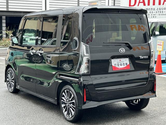 タントカスタムＲＳ保証　新車保証・まごころ保証　１年間・走行距離無制限付き（東京都）の中古車