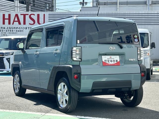 タフトＧ　純正７インチナビ　ＥＴＣ車載器　ドライブレコーダー保証　新車保証・まごころ保証　１年間・走行距離無制限付き　純正７インチナビ　ＥＴＣ車載器　ドライブレコーダー　前席シートヒーター　バックカメラ　電動パーキングブレーキ　ＬＥＤヘッドランプ（東京都）の中古車