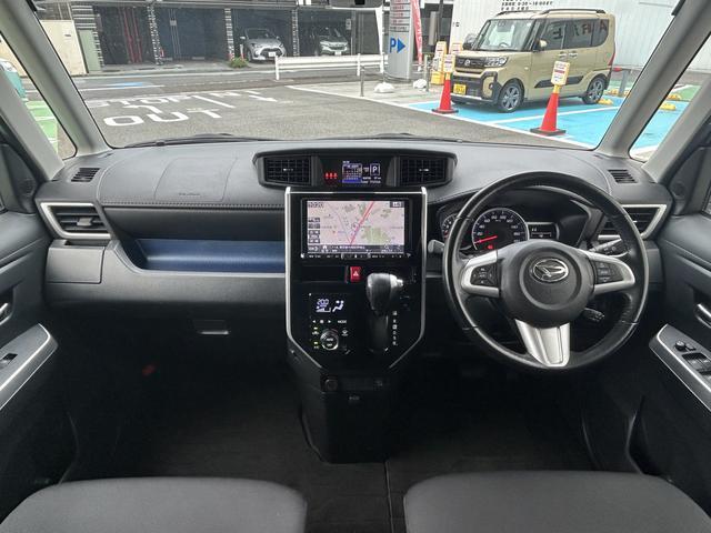 トールカスタムＧ　ＳＡII　後席モニター　純正ナビ　ＥＴＣ車載器保証　まごころ保証　１年間・走行距離無制限付き　純正ナビ　ＥＴＣ車載器　後席モニター　パノラマモニター　両側電動スライドドア　クルーズコントロール　キーフリーシステム　アイドリングストップ（東京都）の中古車