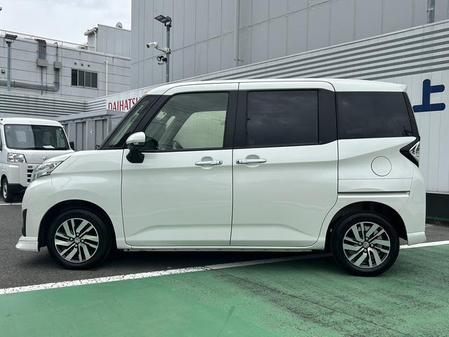 トールカスタムＧ　ＳＡII　後席モニター　純正ナビ　ＥＴＣ車載器保証　まごころ保証　１年間・走行距離無制限付き　純正ナビ　ＥＴＣ車載器　後席モニター　パノラマモニター　両側電動スライドドア　クルーズコントロール　キーフリーシステム　アイドリングストップ（東京都）の中古車