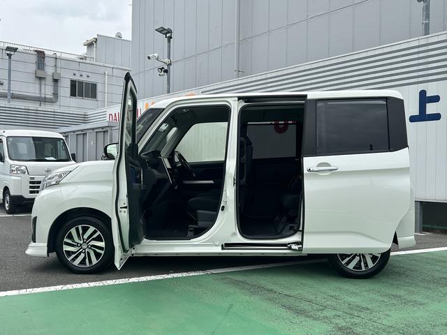 トールカスタムＧ　ＳＡII　後席モニター　純正ナビ　ＥＴＣ車載器保証　まごころ保証　１年間・走行距離無制限付き　純正ナビ　ＥＴＣ車載器　後席モニター　パノラマモニター　両側電動スライドドア　クルーズコントロール　キーフリーシステム　アイドリングストップ（東京都）の中古車