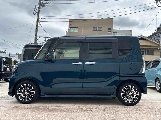 タントカスタムRS 純正ナビ ETC車載器 ドライブレコーダー保証 新車保証・まごころ保証 1年間・走行距離無制限付き 純正7インチナビ ETC車載器 パノラマモニター ドライブレコーダー 両側電動スライドドア 前席シートヒーター 電動パーキングブレーキ(東京都)の中古車