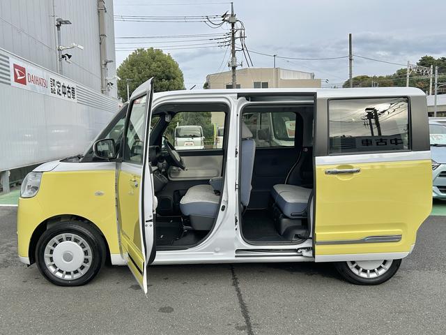 ムーヴキャンバスストライプスGターボ 純正7インチナビ パノラマモニター保証 新車保証・まごころ保証 1年間・走行距離無制限付き 純正7インチナビ パノラマモニター キーフリーシステム アイドリングストップ LEDヘッドランプ 両側電動スライドドア クルーズコントロール(東京都)の中古車