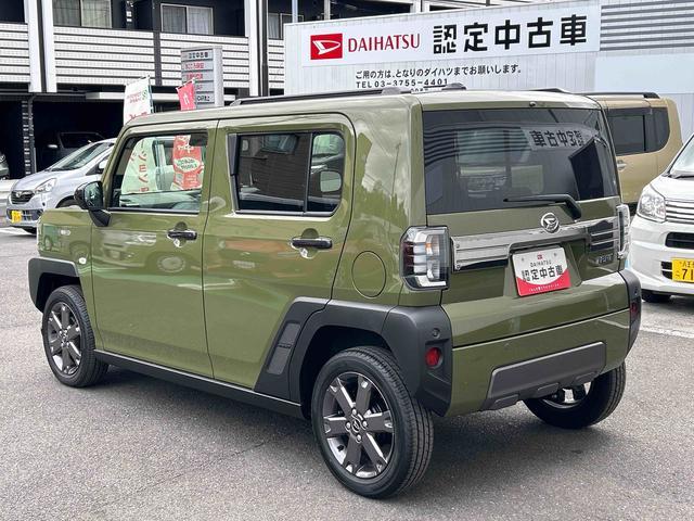 タフトＧターボ　ダーククロムベンチャー保証　新車保証・まごころ保証　１年間・走行距離無制限付き（東京都）の中古車