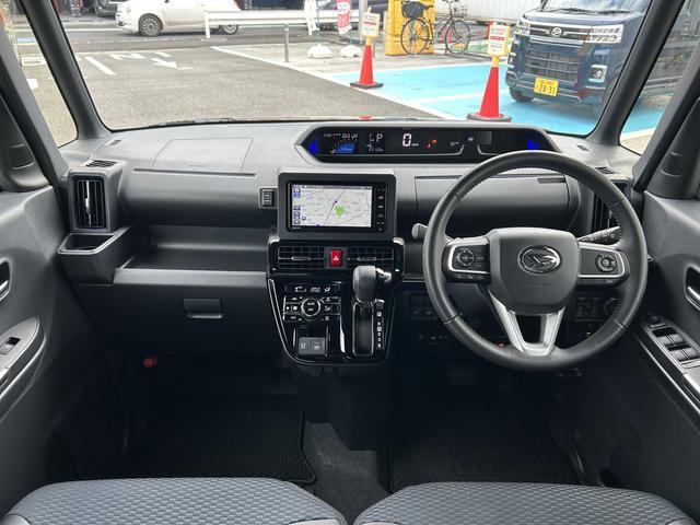 タントカスタムＲＳ　純正ナビ　ＥＴＣ車載器　ドライブレコーダー保証　新車保証・まごころ保証　１年間・走行距離無制限付き　純正７インチナビ　ＥＴＣ車載器　ドライブレコーダー　パノラマモニター　キーフリーシステム　ＬＥＤヘッドランプ　アイドリングストップ（東京都）の中古車