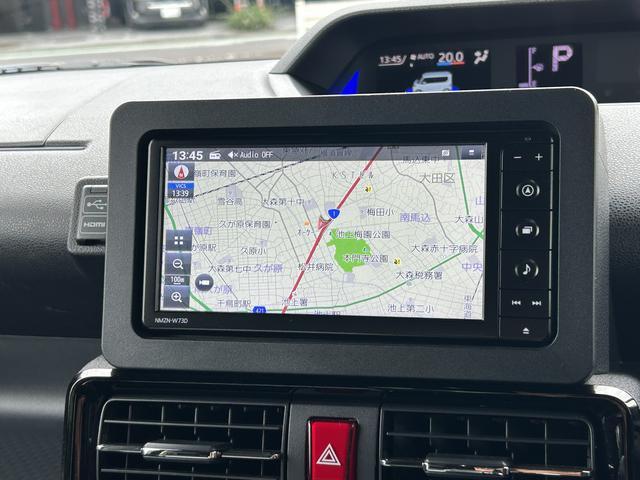 タントカスタムＲＳ　純正ナビ　ＥＴＣ車載器　ドライブレコーダー保証　新車保証・まごころ保証　１年間・走行距離無制限付き　純正７インチナビ　ＥＴＣ車載器　ドライブレコーダー　パノラマモニター　キーフリーシステム　ＬＥＤヘッドランプ　アイドリングストップ（東京都）の中古車