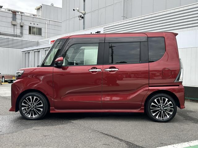 タントカスタムＲＳ　純正ナビ　ＥＴＣ車載器　ドライブレコーダー保証　新車保証・まごころ保証　１年間・走行距離無制限付き　純正７インチナビ　ＥＴＣ車載器　ドライブレコーダー　パノラマモニター　キーフリーシステム　ＬＥＤヘッドランプ　アイドリングストップ（東京都）の中古車