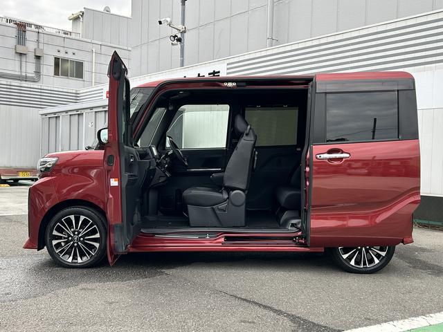 タントカスタムＲＳ　純正ナビ　ＥＴＣ車載器　ドライブレコーダー保証　新車保証・まごころ保証　１年間・走行距離無制限付き　純正７インチナビ　ＥＴＣ車載器　ドライブレコーダー　パノラマモニター　キーフリーシステム　ＬＥＤヘッドランプ　アイドリングストップ（東京都）の中古車