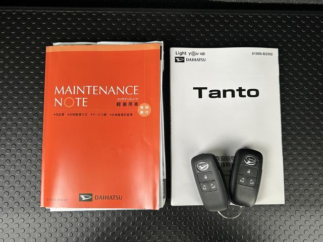 タントカスタムＲＳ　純正ナビ　ＥＴＣ車載器　ドライブレコーダー保証　新車保証・まごころ保証　１年間・走行距離無制限付き　純正７インチナビ　ＥＴＣ車載器　ドライブレコーダー　パノラマモニター　キーフリーシステム　ＬＥＤヘッドランプ　アイドリングストップ（東京都）の中古車