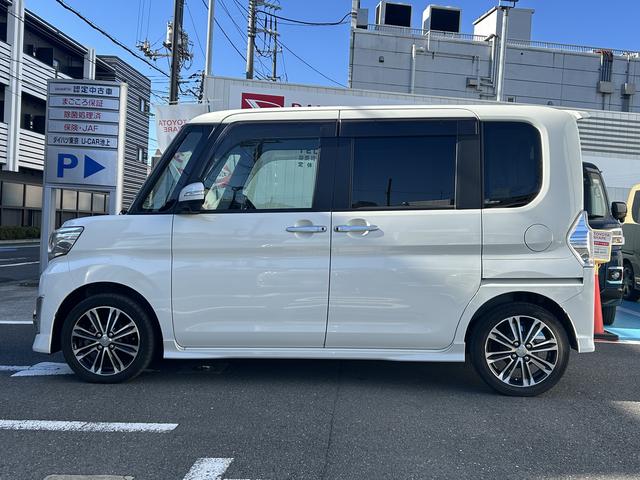 タントカスタムＲＳ　トップエディションＳＡII保証　まごころ保証　１年間・走行距離無制限付き（東京都）の中古車