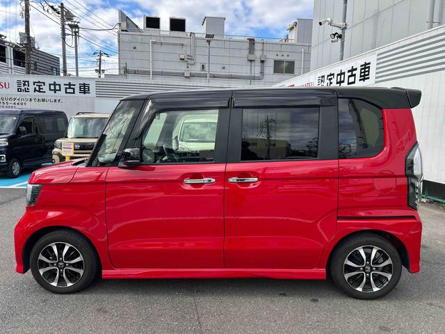 Ｎ−ＢＯＸカスタムＧ・ＥＸ保証　新車保証・まごころ保証　１年間・走行距離無制限付き（東京都）の中古車