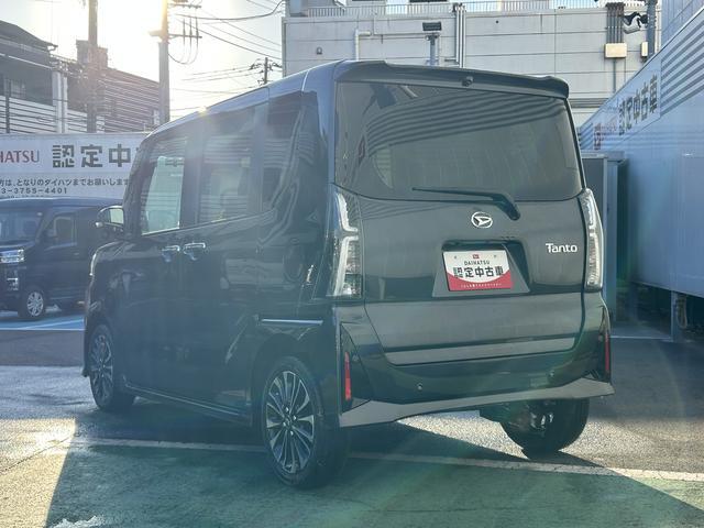 タントカスタムＲＳリミテッド　届け出済み未使用車保証　新車保証・まごころ保証　１年間・走行距離無制限付き（東京都）の中古車
