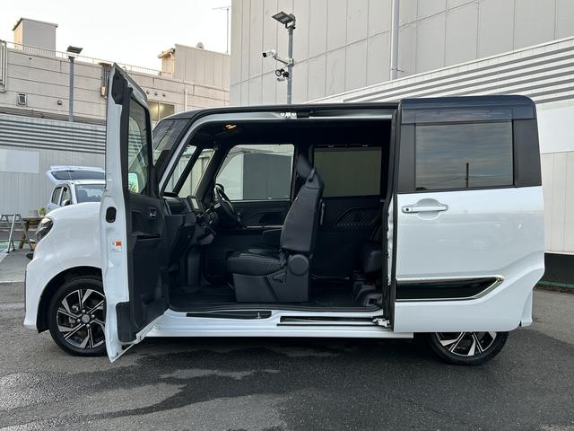 タントカスタムＸスタイルセレクション　ナビ　ドラレコ　ＥＴＣ保証　まごころ保証　１年間・走行距離無制限付き　純正７インチナビ　ＥＴＣ車載器　ドライブレコーダー　バックカメラ　両側電動スライドドア　アイドリンストップ　キーフリーシステム　コーナーセンサー（東京都）の中古車