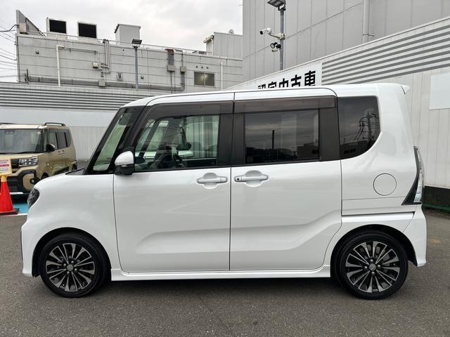 タントカスタムRS 純正7インチナビ ETC ドライブレコーダー保証 まごころ保証 1年間・走行距離無制限付き 純正7インチナビ ETC車載器 ドライブレコーダー パノラマモニター 両側電動スライドドア LEDヘッドランプ シートヒーター 電動パーキングブレーキ(東京都)の中古車