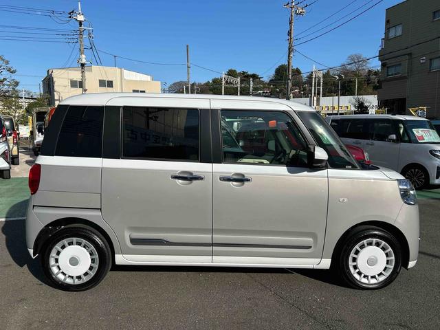 ムーヴキャンバスストライプスＧターボ保証　新車保証・まごころ保証　１年間・走行距離無制限付き（東京都）の中古車