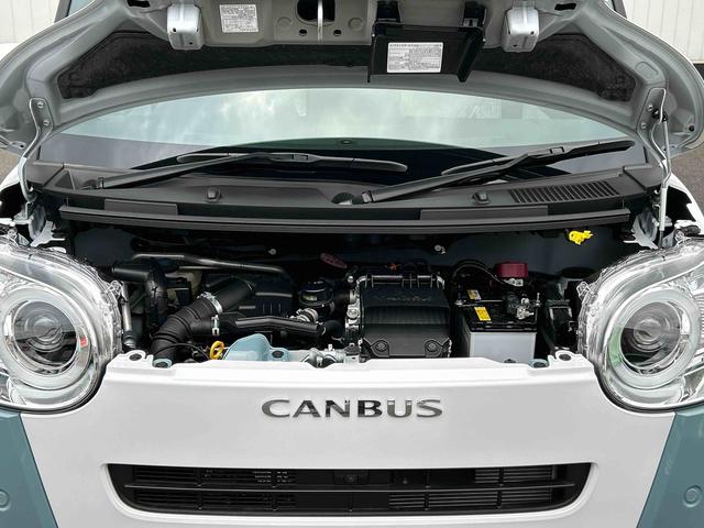 ムーヴキャンバスストライプスGターボ 電動パーキングブレーキ保証 新車保証・まごころ保証 1年間・走行距離無制限付き 電動パーキングブレーキ 前席シートヒーター キーフリーシステム LEDヘッドランプ LEDフォグランプ コーナーセンサー(東京都)の中古車