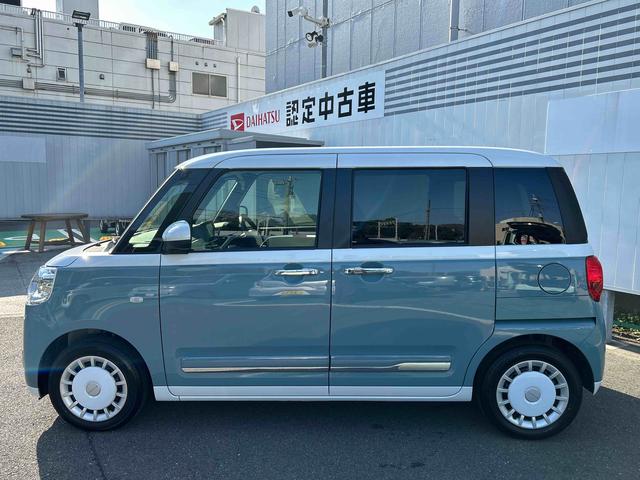 ムーヴキャンバスストライプスＧターボ保証　新車保証・まごころ保証　１年間・走行距離無制限付き（東京都）の中古車