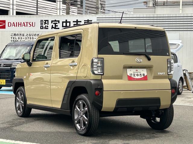 タフトＧターボ　７インチナビ・バックカメラ・ドラレコ・ＥＴＣ装備保証　新車保証・まごころ保証　１年間・走行距離無制限付き（東京都）の中古車