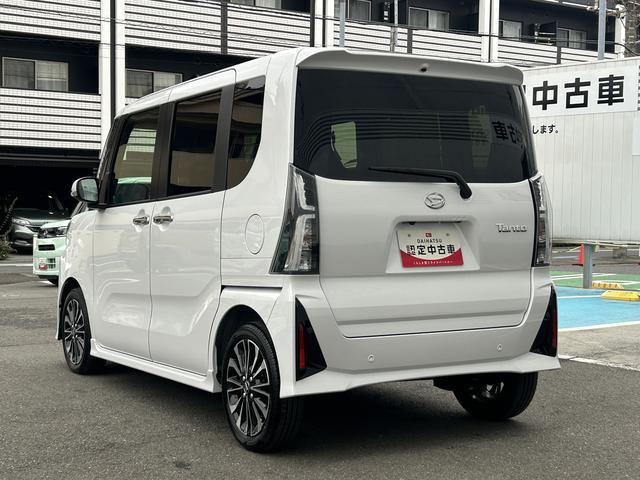 タントカスタムRS7インチナビ・バックカメラ・ドラレコ・ETC装備保証 新車保証・まごころ保証 1年間・走行距離無制限付き(東京都)の中古車