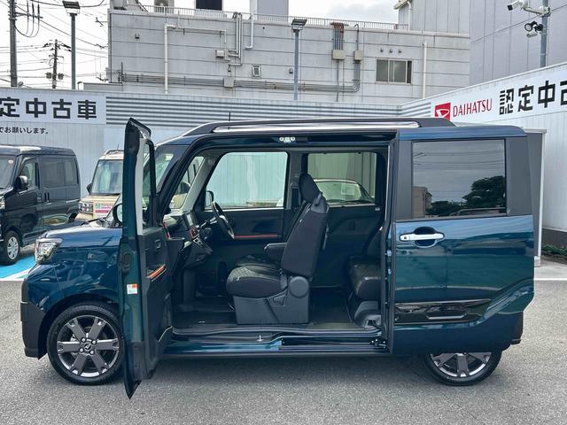 タントファンクロスターボ ナビ・ドラレコ・ETC・バックカメラ付保証 新車保証・まごころ保証 1年間・走行距離無制限付き・7インチナビ・バックカメラ・ドラレコ・ETC装備・LEDヘッドライト装備・シートヒーター装備(東京都)の中古車