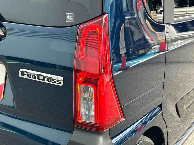 タントファンクロスターボ ナビ・ドラレコ・ETC・バックカメラ付保証 新車保証・まごころ保証 1年間・走行距離無制限付き・7インチナビ・バックカメラ・ドラレコ・ETC装備・LEDヘッドライト装備・シートヒーター装備(東京都)の中古車