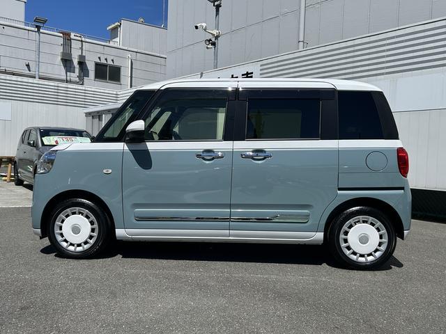 ムーヴキャンバスストライプスG 9インチディスプレイオーディオ装備保証 新車保証・まごころ保証 1年間・走行距離無制限付き・9インチディスプレイオーディオ装備・LEDヘッドライト装備・シートヒーター装備(東京都)の中古車