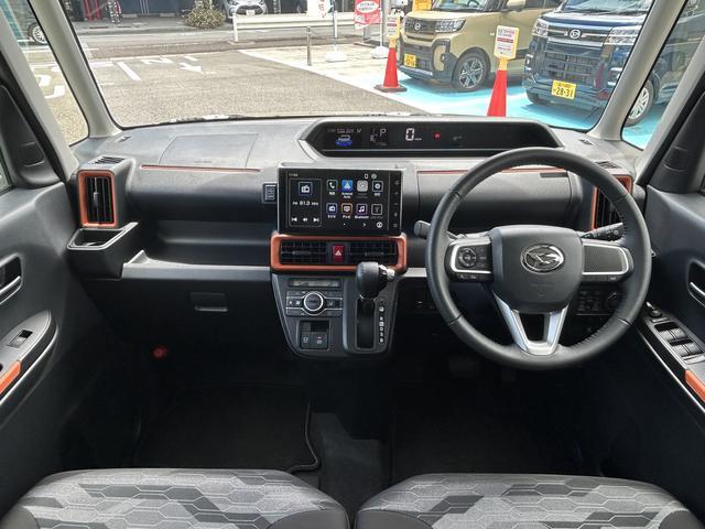 タントファンクロスターボ　９インチディスプレイオーディオ装備保証　新車保証・まごころ保証　１年間・走行距離無制限付き・９インチディスプレイオーディオ装備・ＬＥＤヘッドライト装備・シートヒーター装備（東京都）の中古車