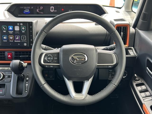 タントファンクロスターボ　９インチディスプレイオーディオ装備保証　新車保証・まごころ保証　１年間・走行距離無制限付き・９インチディスプレイオーディオ装備・ＬＥＤヘッドライト装備・シートヒーター装備（東京都）の中古車