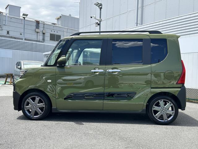 タントファンクロスターボ　９インチディスプレイオーディオ装備保証　新車保証・まごころ保証　１年間・走行距離無制限付き・９インチディスプレイオーディオ装備・ＬＥＤヘッドライト装備・シートヒーター装備（東京都）の中古車