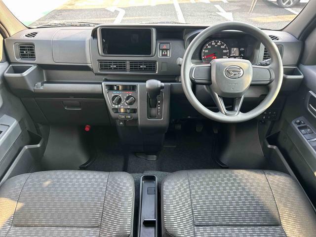 ハイゼットカーゴ 中古車 クルーズターボ　　届け出済み未使用車保証　新車保証・まごころ保証　１年間・走行距離無制限付き・届け出済み未使用車・スマートアシスト装備・両ドアスライドドア装備