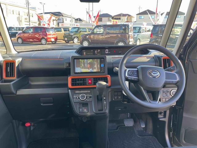 タントファンクロス LED 両側パワスラ ナビ バックカメラ当社社用車UP 1年保証走行距離無制限 新車保障継承 車検R9.11 純正フルセグナビ DVD CD BTオーディオ フルセグTV バックカメラ 禁煙車 スマアシ 前後コーナーセンサー(埼玉県)の中古車