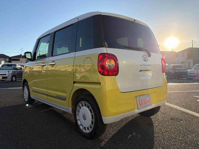 ムーヴキャンバスストライプスG 車検R9.6 LED 両側パワスラドア当社社用車UP 1年保証走行距離無制限 新車保証継承 車検R9.6 LEDヘッドライト 前後コーナーセンサー スマアシ 電動パーキングブレーキ 禁煙車 運転席助手席シートヒーター(埼玉県)の中古車