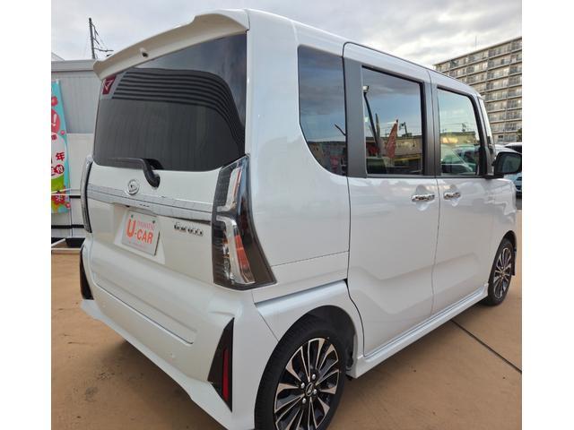 タントカスタムＲＳリミテッド　元試乗車　ターボ　純正ナビ　Ｂカメラ新車保障継承　１年保障継承走行距離無制限　純正ナビ　ＴＶ　ＤＶＤ　ＣＤ　ＢＴオーディオ　バックカメラ　ＬＥＤヘッドライト　両側パワスラドア　車検Ｒ１０．７　運転席助手席シートヒーター（埼玉県）の中古車