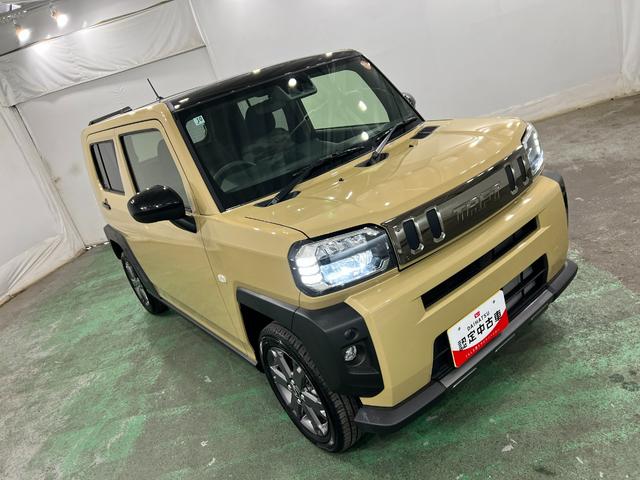 タフトG ダーククロムベンチャー 走行2360キロ/シートヒータ1年保証距離無制限 走行距離2360キロ 純正マット サイドエアバッグ LEDヘッドランプ アイドリングストップ シートヒーター オート格納式ドアミラー 電動パーキングブレーキ キーフリー(埼玉県)の中古車