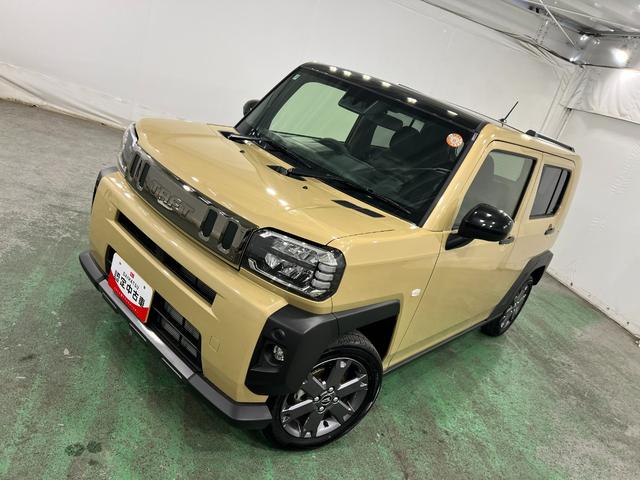 タフトG ダーククロムベンチャー 走行2360キロ/シートヒータ1年保証距離無制限 走行距離2360キロ 純正マット サイドエアバッグ LEDヘッドランプ アイドリングストップ シートヒーター オート格納式ドアミラー 電動パーキングブレーキ キーフリー(埼玉県)の中古車