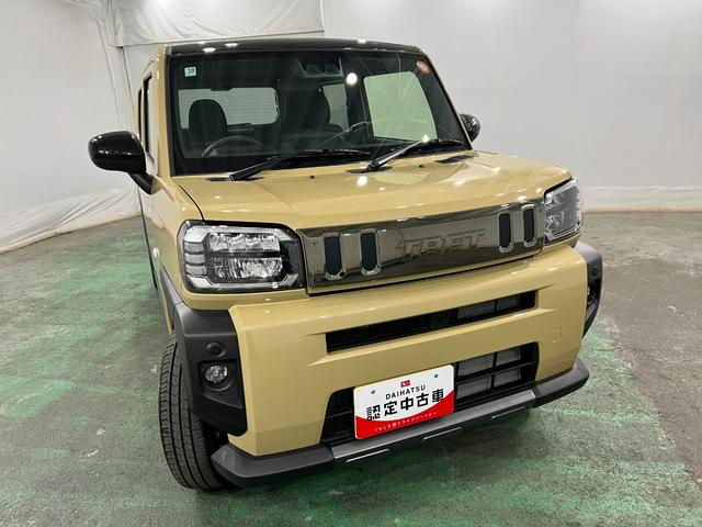 タフトG ダーククロムベンチャー 走行2360キロ/シートヒータ1年保証距離無制限 走行距離2360キロ 純正マット サイドエアバッグ LEDヘッドランプ アイドリングストップ シートヒーター オート格納式ドアミラー 電動パーキングブレーキ キーフリー(埼玉県)の中古車
