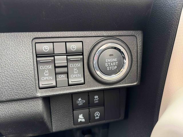 ムーヴキャンバスストライプスＧ　１４４８キロ　ＬＥＤヘッドランプ１年保証距離無制限　走行距離１４４８キロ　　ＬＥＤヘッドランプ　オートライト　アイドリングストップ　　両側電動スライドドア　電動パーキング（埼玉県）の中古車