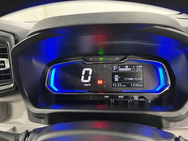 ミライースＸ　ＳＡIII　走行１１３４キロ／ＬＥＤヘッドライト一年保証・走行距離無制限　走行１１３４キロ　助手席エアバック　オートライト　オートマチックハイビーム　クリアランスソナー　アイドリングストップ（埼玉県）の中古車