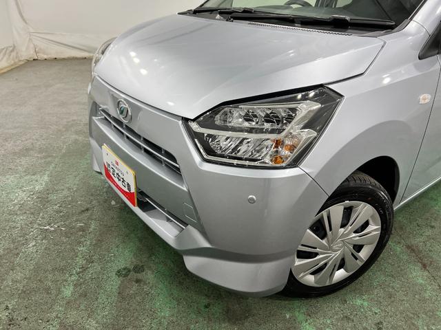 ミライースＸ　ＳＡIII　走行１１３４キロ／ＬＥＤヘッドライト一年保証・走行距離無制限　走行１１３４キロ　助手席エアバック　オートライト　オートマチックハイビーム　クリアランスソナー　アイドリングストップ（埼玉県）の中古車