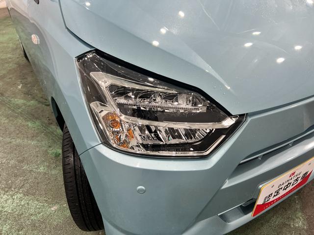 ミライースＸ　ＳＡIII　走行２６１９キロ／ＬＥＤヘッドライト一年保証・走行距離無制限　走行２６１９キロ　助手席エアバック　オートライト　オートマチックハイビーム　クリアランスソナー　アイドリングストップ（埼玉県）の中古車