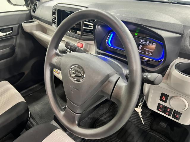 ミライースＸ　ＳＡIII　走行２６１９キロ／ＬＥＤヘッドライト一年保証・走行距離無制限　走行２６１９キロ　助手席エアバック　オートライト　オートマチックハイビーム　クリアランスソナー　アイドリングストップ（埼玉県）の中古車