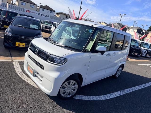 タントX 走行1481キロ/社用車/片側電動スライドドア1年保証・走行距離無制限 サイドエアバック クリアランスソナー オートマチックハイビーム オートライト LEDヘッドライト ベンチシート シートヒーター 片側電動スライドドア(埼玉県)の中古車