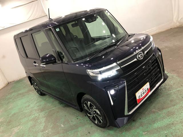 タントカスタムX 雹害/走行1662キロ/ディスプレイオーディオ1年保証距離無制限 走行距離1662キロ ディスプレイオーディオ バックカメラ ドラレコ 純正マット サイドエアバッグ LEDヘッドランプ シートヒーター 両側電動スライドドア オート格納式ドアミラー(埼玉県)の中古車