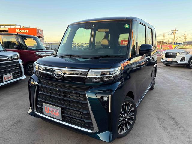 タントカスタムRS 純正品ナビ付純正ナビ パノラマモニター付き 走行距離126キロ デモカーアップ 1年距離無制限保障(東京都)の中古車