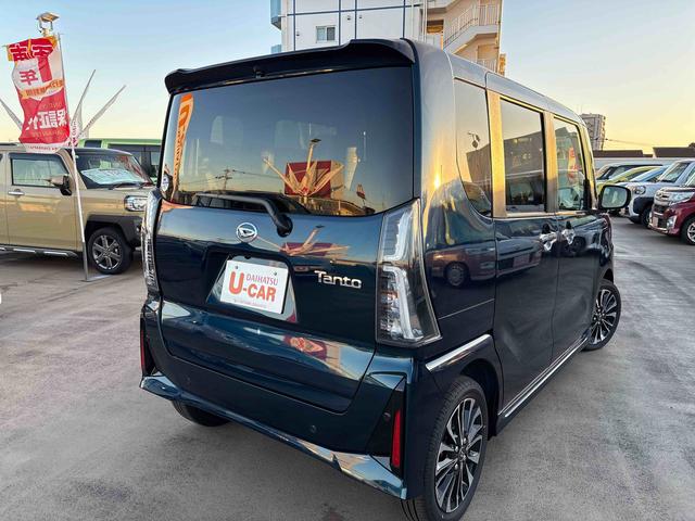 タントカスタムRS 純正品ナビ付純正ナビ パノラマモニター付き 走行距離126キロ デモカーアップ 1年距離無制限保障(東京都)の中古車