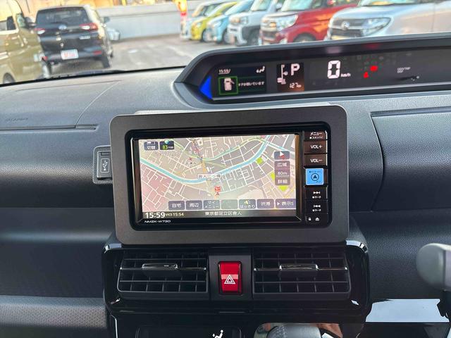 タントカスタムRS 純正品ナビ付純正ナビ パノラマモニター付き 走行距離126キロ デモカーアップ 1年距離無制限保障(東京都)の中古車