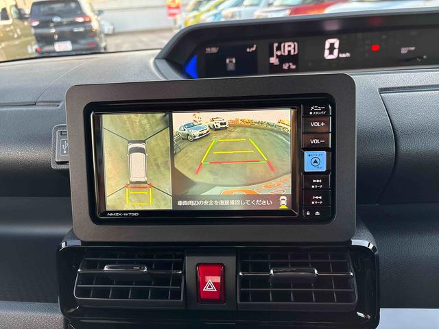 タントカスタムRS 純正品ナビ付純正ナビ パノラマモニター付き 走行距離126キロ デモカーアップ 1年距離無制限保障(東京都)の中古車