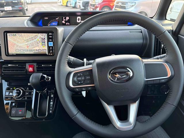 タントカスタムRS 純正品ナビ付純正ナビ パノラマモニター付き 走行距離126キロ デモカーアップ 1年距離無制限保障(東京都)の中古車