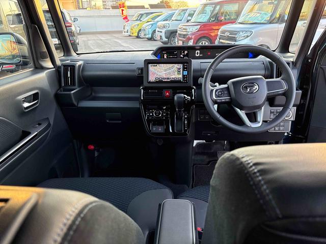 タントカスタムRS 純正品ナビ付純正ナビ パノラマモニター付き 走行距離126キロ デモカーアップ 1年距離無制限保障(東京都)の中古車